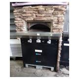 WOODSTONE GAS PIZZA OVEN 42" X 52" X 72" TALL