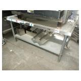 SS GRILL STAND 49" X 30" X 25" TALL