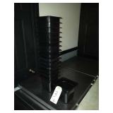 LOT OF 16 PLASTIC BINS