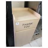 TRASH STATION 22" X 22" X 43" TALL