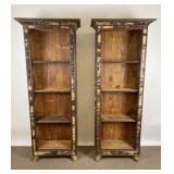 George Jaques Adirondack Book Shelves