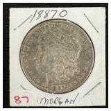 1887-O Morgan Silver Dollar