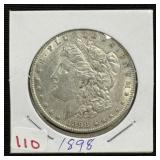 1898 Morgan Silver Dollar