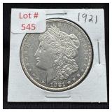 1921 Morgan Silver Dollar