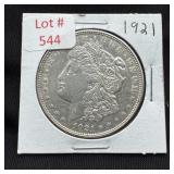 1921 Morgan Silver Dollar