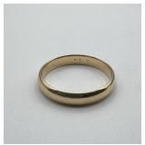 14kt Gold Men's Wedding Band - 2.4 dwt