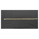 14kt Gold Bracelet - 6.1 dwt - 7 1/4' long