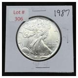 1987 Silver Eagle - 1oz Fine Silver