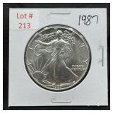 1987 Silver Eagle - 1oz Fine Silver