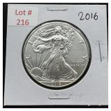 2016 Silver Eagle - 1oz Fine Silver