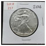 2016 Silver Eagle - 1oz Fine Silver