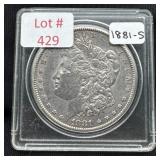 1881-S Morgan Silver Dollar