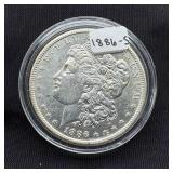 1886-S Morgan Silver Dollar