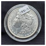 1881-S Morgan Silver Dollar