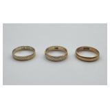 14kt Gold Rings - 5.7 dwt
