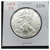 2016 Silver Eagle - 1 oz Fine Silver
