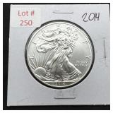 2014 Silver Eagle - 1 oz Fine Silver