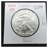 2014 Silver Eagle - 1 oz Fine Silver