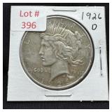 1926-D Peace Silver Dollar