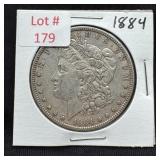 1884 Morgan Silver Dollar