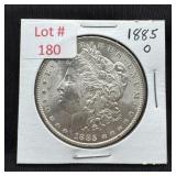 1885-O Morgan Silver Dollar