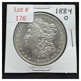 1884-O Morgan Silver Dollar