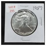 1987 Silver Eagle - 1oz Fine Silver