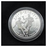 1994 World Cup Soccer Silver Dollar - 90% Silver