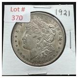 1921 Morgan Silver Dollar