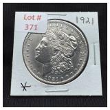1921 Morgan Silver Dollar