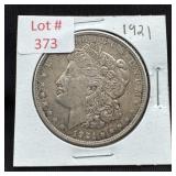1921 Morgan Silver Dollar