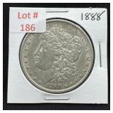 1888 Morgan Silver Dollar