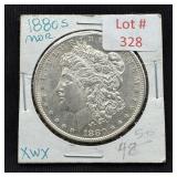 1880-S Morgan Silver Dollar