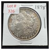 1878 Morgan Silver Dollar