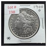 1900-O Morgan Silver Dollar