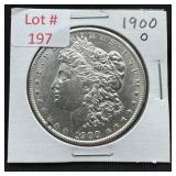 1900-O Morgan Silver Dollar