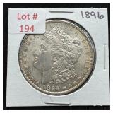 1896 Morgan Silver Dollar