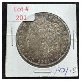 1921-S Morgan Silver Dollar