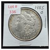 1885-O Morgan Silver Dollar