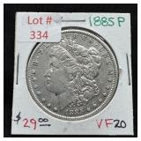 1885 Morgan Silver Dollar
