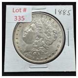 1885 Morgan Silver Dollar
