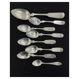 Sterling Silver Spoons - 5.3 troy oz