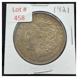 1921 Morgan Silver Dollar