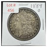 1889-O Morgan Silver Dollar