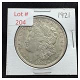 1921 Morgan Silver Dollar