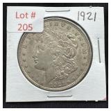 1921 Morgan Silver Dollar