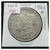 1901-O Morgan Silver Dollar