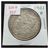 1901-O Morgan Silver Dollar