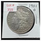 1901-O Morgan Silver Dollar