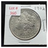 1902 Morgan Silver Dollar